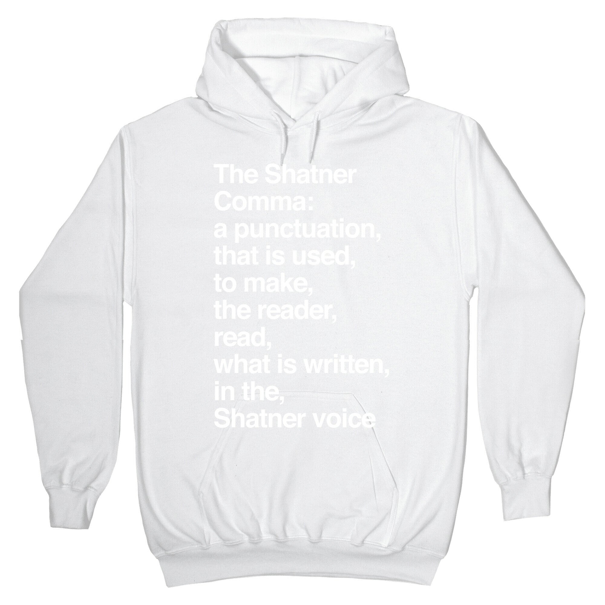 Shatner Comma Hoodie